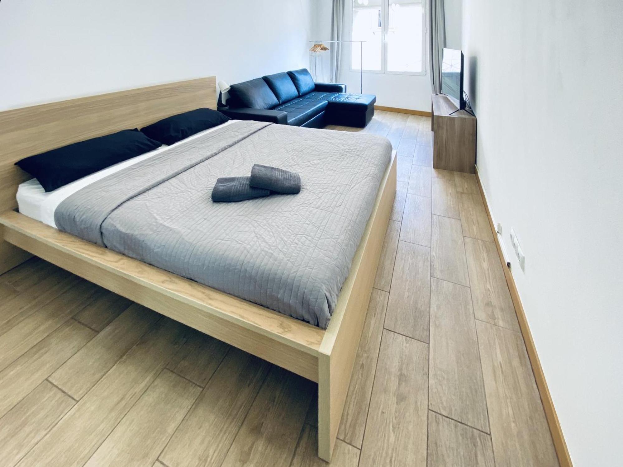 Appartement FREEPARKING LOFTS BCN FIRA SANTS CAMP NOU A-plus à Barcelone Extérieur photo
